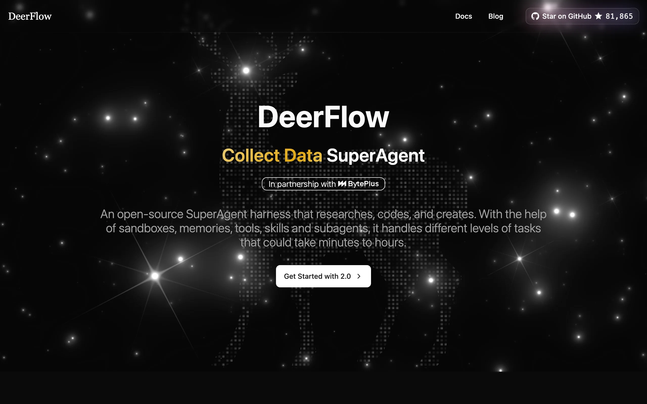 DeerFlow 2.0 – 字节跳动开源的超级智能体框架