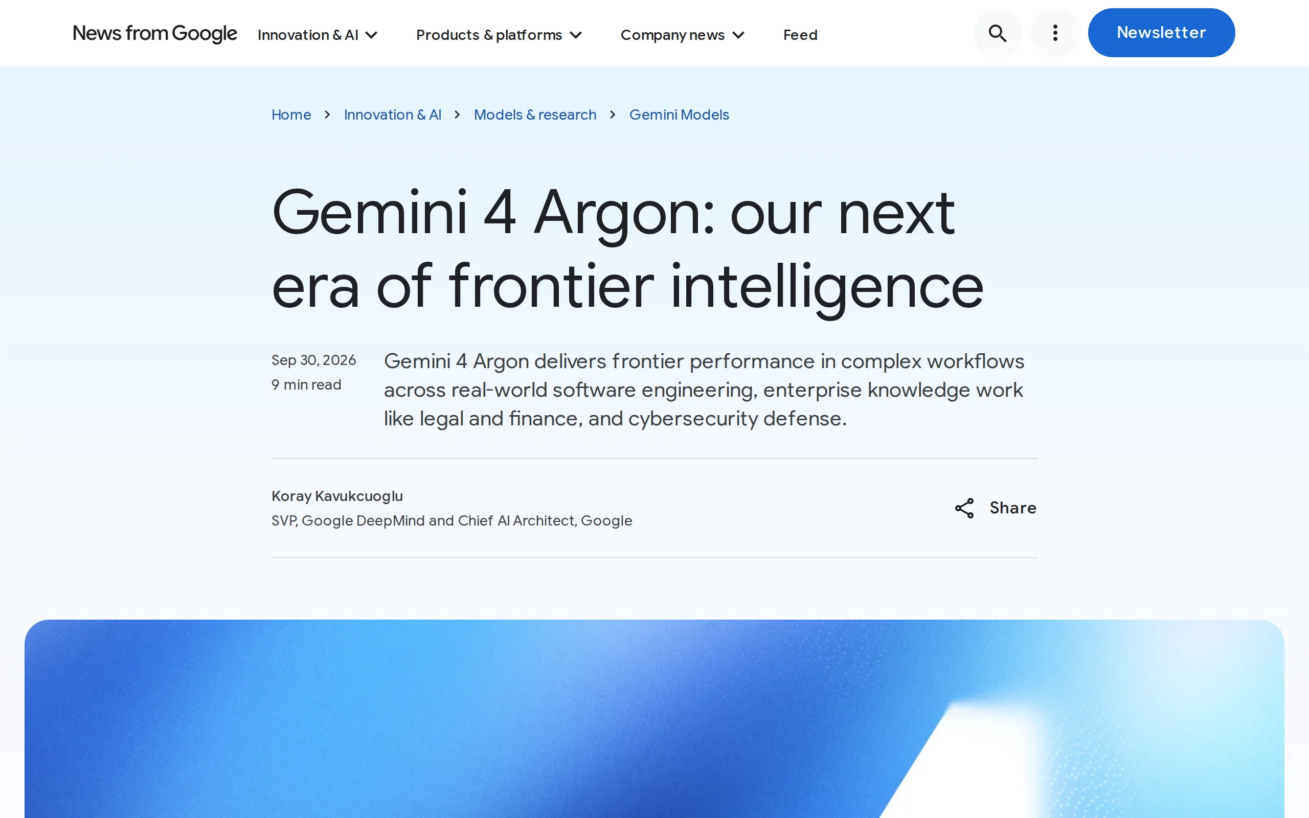 Gemini 4 Argon评测:谷歌DeepMind百万Token长程推理大模型的工程化实践