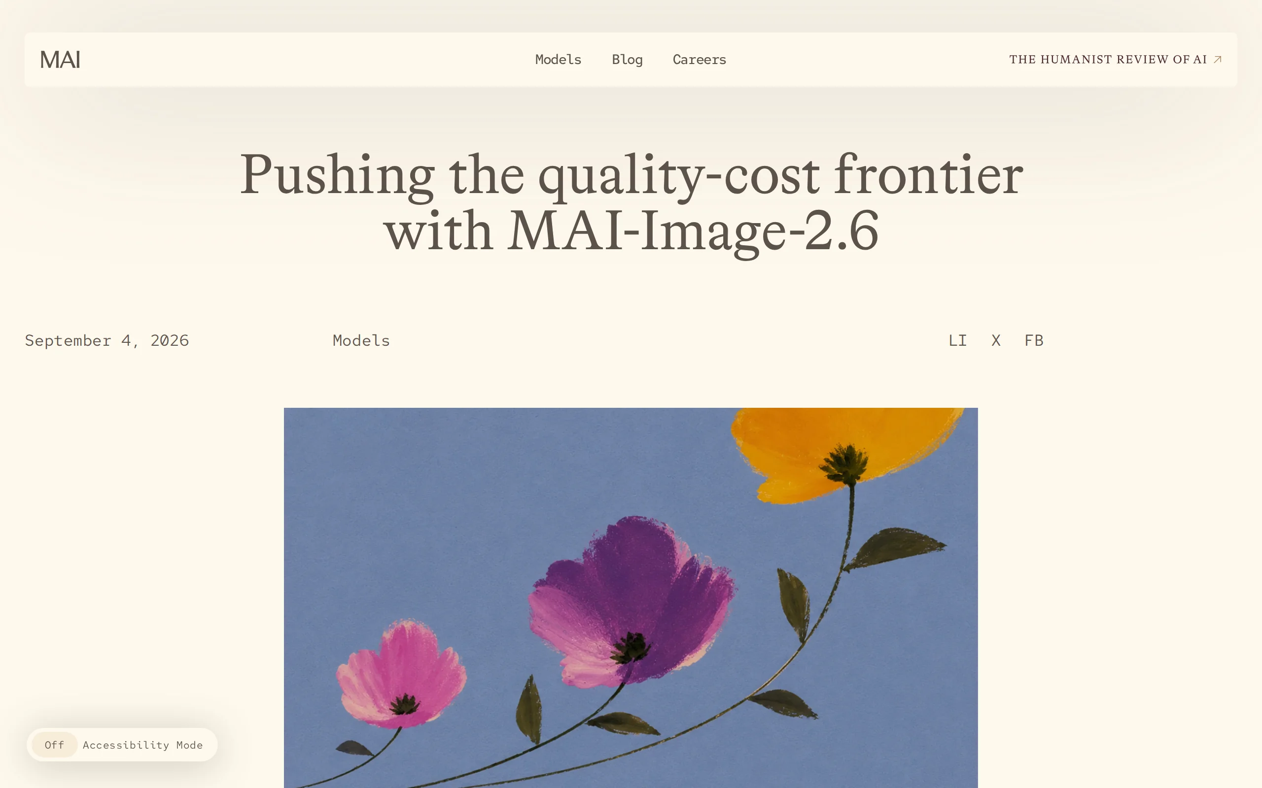MAI-Image-2.6-Flash: In-Depth Review of Microsoft's High-Speed Image Generation Model for Production Environments