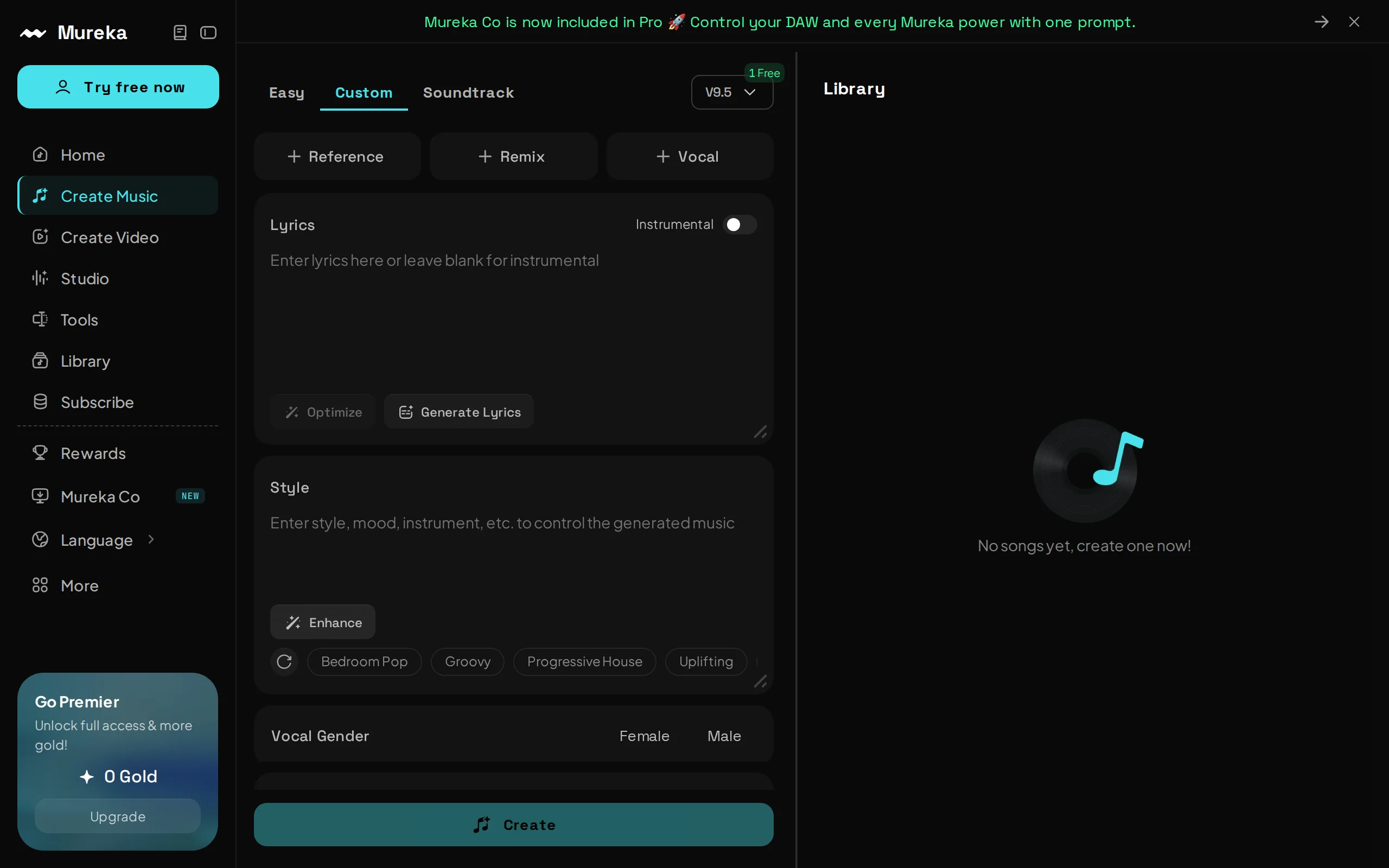 Mureka V9.5 – A New Generation AI Music Generation Model from Kunlunwanwei