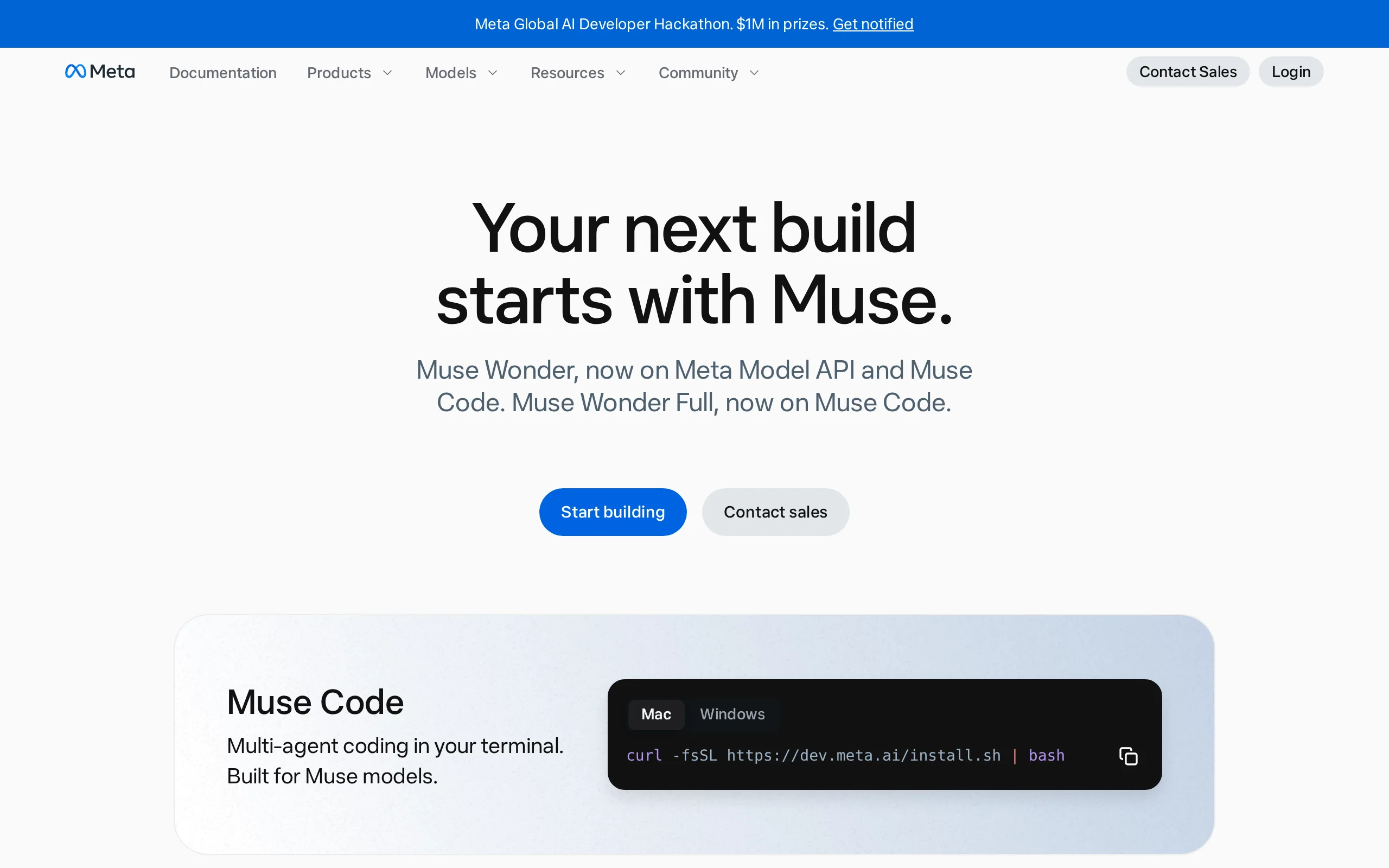 Muse Wonder – Meta 超级智能实验室推出的前沿模型系列