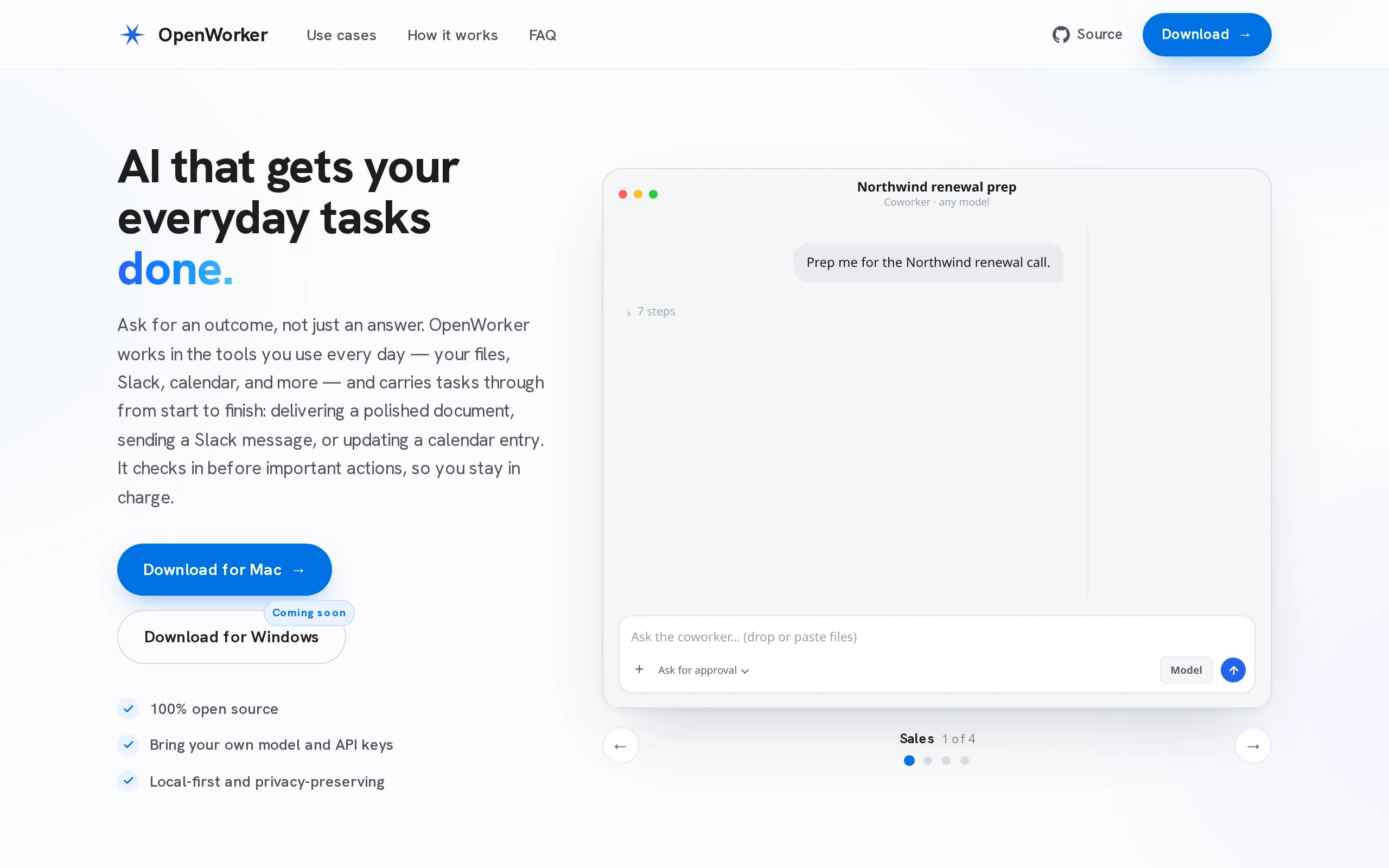 OpenWorker – Andrew Ng's Open-Source, Free, Local-First AI Desktop Agent